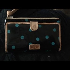 Consuela wallet, polka dot